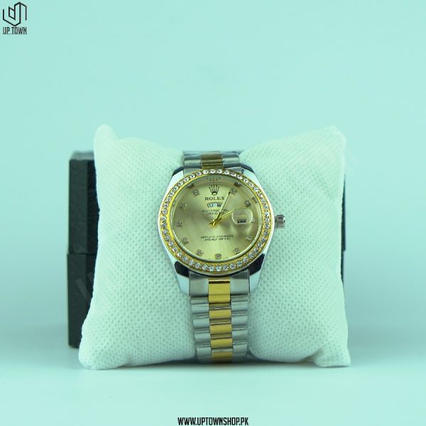 Rolex Oyster Perpetual 16233 Day-Date Black Dial