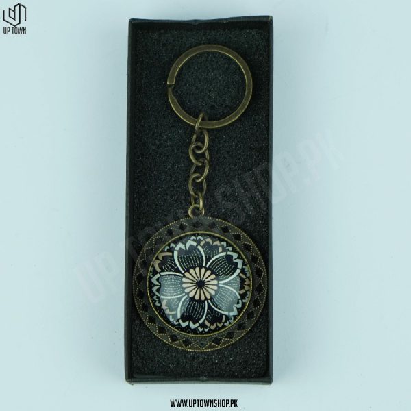 Antique Handmade Steel Keychain