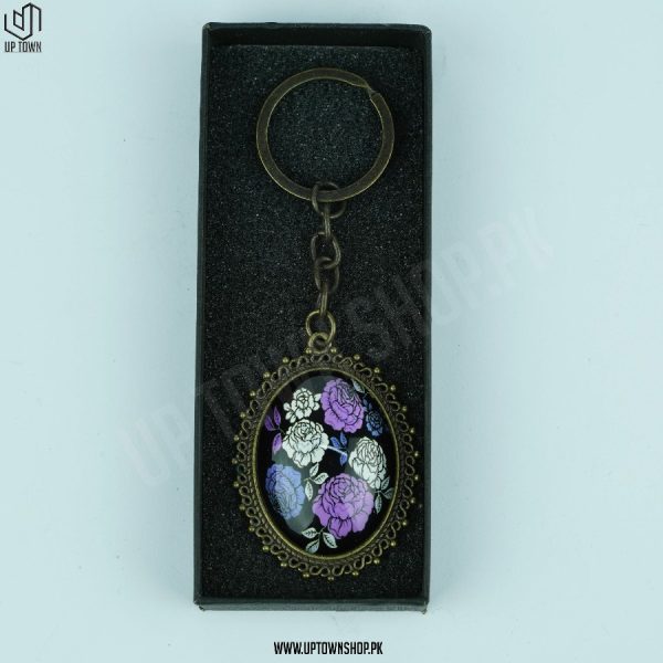 Antique Handmade Steel Keychain