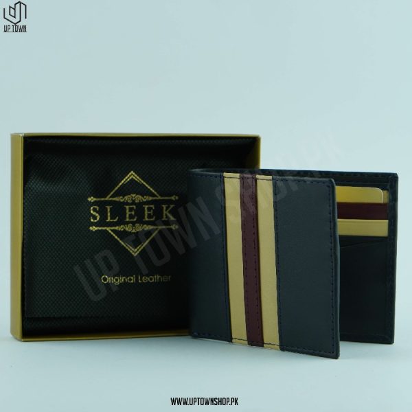 Sleek Original Leather Wallet BY-111 Blue