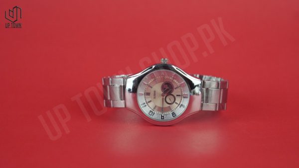 Silver-White KEDE Chain Watch